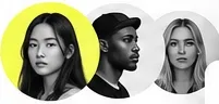 Open photo Three members of the creative community